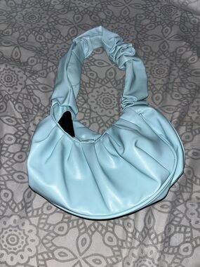SHEIN Ruched Hobo Shoulder Bag - Gray